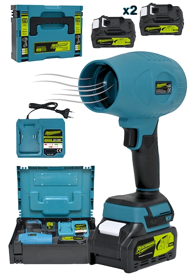 Reschmann R-BX1003 21V 3AH Profesyonel Kömürsüz Şarjlı Hava Üfleme Makinesi