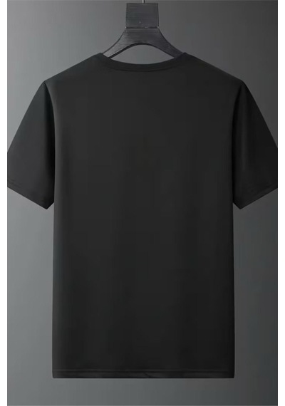 Life Design Minimalist İllüstrasyon Baskılı Unisex Oversize Tişört SIYAH