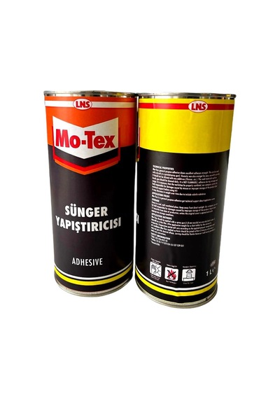 Akustik Yapıştırıcı Mo-Tex Deri Keçe Ambalaj Mobilya Döşeme 1 Lt