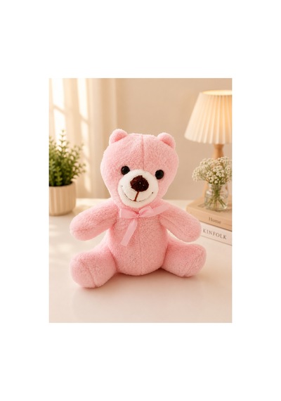 20 Cm Peluş Pembe Ayıcık Pembe Pembe