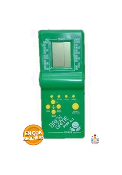 Nostaljik Tetris El Atarisi - Sarı, Kırmızı, Mavi Ve Yeşil Renk Seçenekleriyle Keyifli Zamanlar