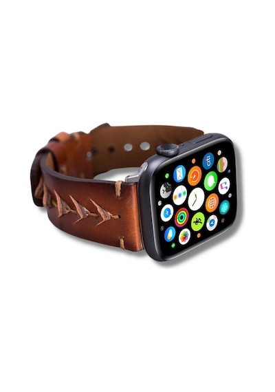 Apple Watch Uyumlu Deri Kordon 42-44-45mm Rst2ef Boras