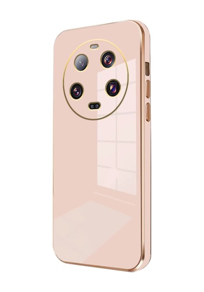 Xiaomi Mi 14 Ultra Uyumlu Kılıf Volet Silikon - Pembe