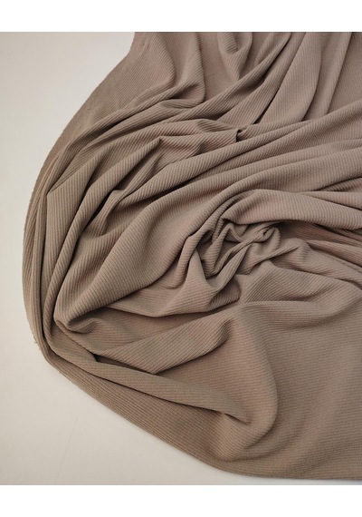 Bej Renkte Kaşkorse Jarse Kumaş En: 110cm-10844 Bej