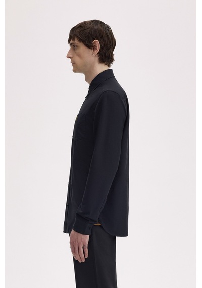 Fred Perry M5516 Oxford Erkek Gömlek Siyah