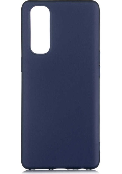 Oppo Reno 4 Pro 4g Kılıf Zore Premier Silikon Kapak Lacivert