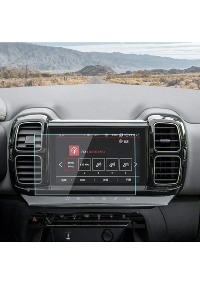 Citroen C5 Aircross Multimedya Ekran Koruyucu Film Navigasyon Ekran Koruyucu Nano