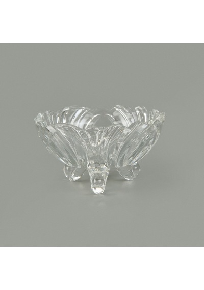 Glasss In Love 6'lı Cam Ayaklı Kase - Şeffaf - 190 Ml Renkli