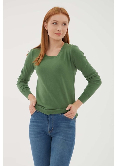 Fashion Friends Bayan Kazak 24k0779k1 Yeşil Yeşil