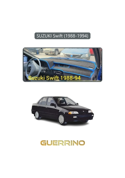 Suzukı Swift 1988-1994 Torpido Koruma Halısı Gri Kenar