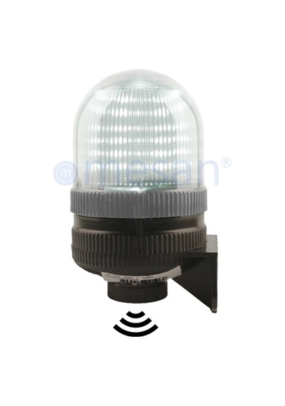 Mesan Ø70 300 Seri Multi Led Buzzer Duvar Montaj