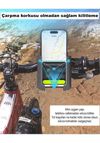 Cr07 Telefon Tutucu Cross Arazi Sürüşleri İçin Motor Motosiklet Dağ Bisikleti Gidon Montajlı Kilit Mekanzimalı Diğer Cr07 Telefon Tutucu Cross Arazi Sürüşleri İçin Motor Motosiklet Dağ Bisikleti Gidon Montajlı Kilit Mekanzimalı Diğer