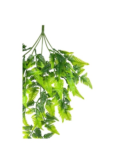 Yapay Çiçek Sarkan Boston Fern 60cm 5Dallı ty124 Yapay Sarmaşık Yeşil