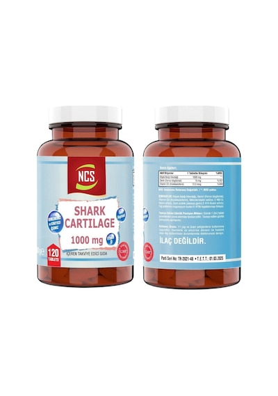 Kollajen Tip 1-2-3 90 Tablet & Shark Cartilage 120 Tablet