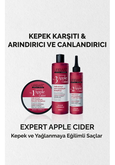 No.1 Expert Apple Cider Kepek Karşıtı Peeling Şampuan 200 Ml