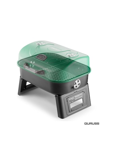 Guruss Go & Grill Barbekü Mangal Yeşil Model:grs34