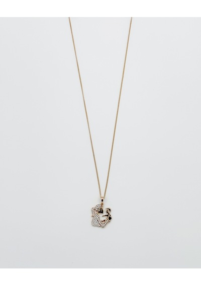 18k Rose Gold Plated Mommy Kolye Gold
