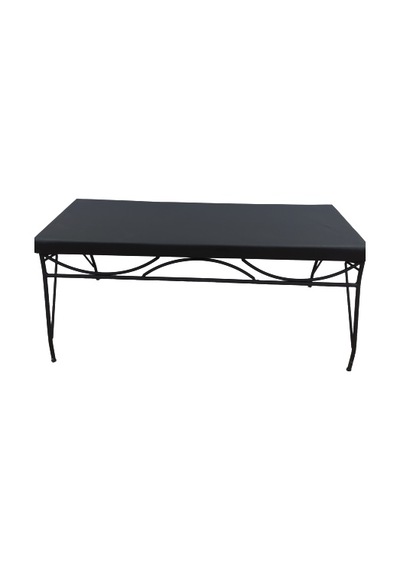 Bengimobilya Sandalye Benc Penyez Klasik Model Metal Çelik Siyah Fırın Siyah B (445403457)