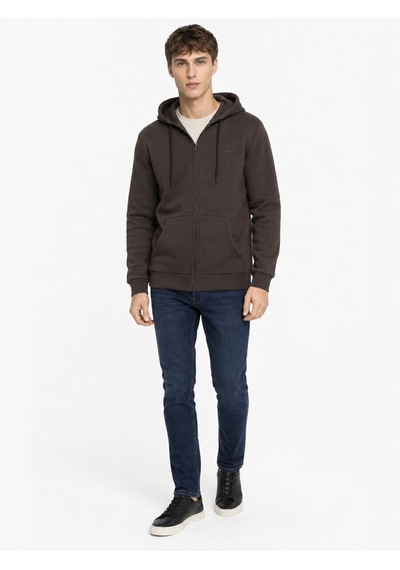 Loft Regular Fit Erkek Hırka Lf2044040 Q1.v1 Kahverengi