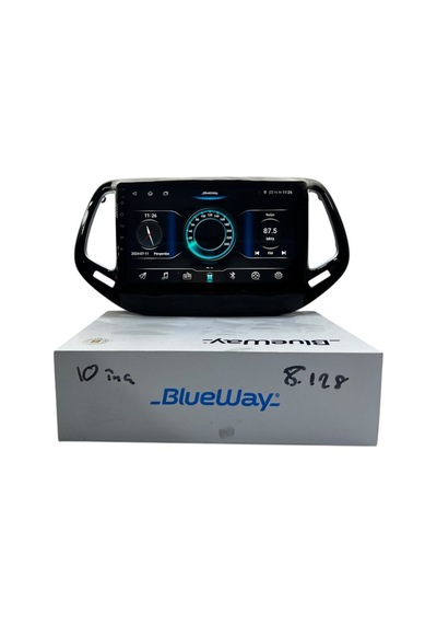 Jeep Compass 2017 Blueway 8-128 Tam Profesyonel Oem Multimedia 10"