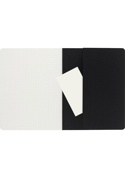 Moleskine Cahier Journals Kareli Defter 19x26 Black Siyah