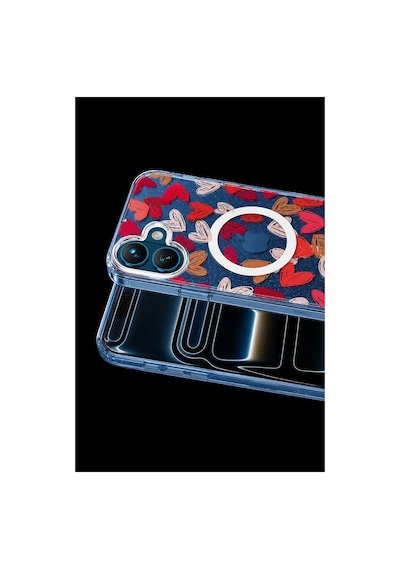 Onegif Apple iPhone Uyumlu 16 Desina Magsafe Kapak - Desen 6 İtdark56661