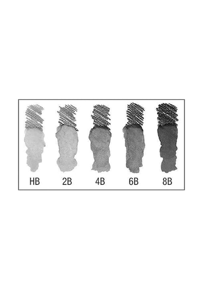 Faber-castell Kurşun Kalem Graphite Aquarelle Hb, 2b, 4b, 6b, 8b