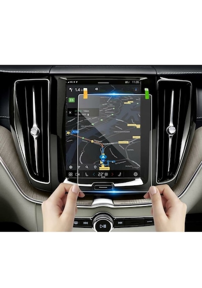 Volvo Ec40 8.7 İnç Uyumlu Ekran Koruyucu Multimedya Navigasyon Nano 9H Nano Ekran Koruyucu