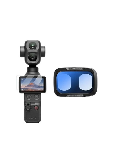 K&f Concept Dji Osmo Pocket 4p İçin Işık Kirliliği Önleyici Filtre Anti-light Pollution Plastik