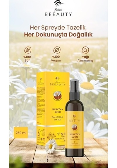 Beeauty Saf Papatya Hidrosolü 250 Ml