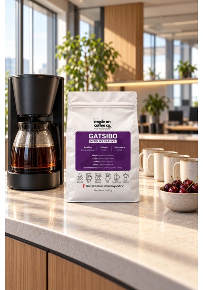Gatsibo Rwanda Nitelikli Filtre Kahve 1000 Gr Bourbon Doğal Anaerobik Çekirdek