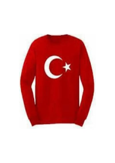 MODAVALS 23 NİSAN 19 MAYIS 29 EKİM 10 KASIM OKUL GÖSTERİ UNISEX ÇOCUK AY YILDIZ BASKILI UZUN KOL BADİ - KIRMIZI MODAVALS 23 NİSAN 19 MAYIS 29 EKİM 10 KASIM OKUL GÖSTERİ UNISEX ÇOCUK AY YILDIZ BASKILI UZUN KOL BADİ - KIRMIZI