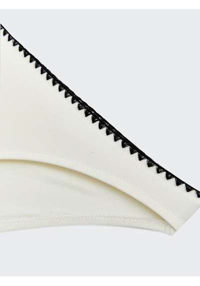 Lcw Dream Ekru Düz Brazilian Bikini Alt