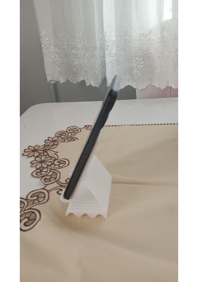 Masa Üstü Desenli Telefon Standı