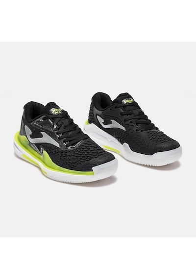 Joma Taclw2601c Ace Toprak Kort Kadın Tenis Ayakkabısı - Siyah/sarı