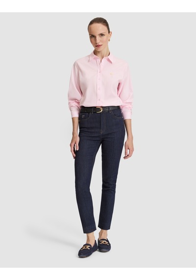 Pierre Cardin Kadın Pembe Gömlek Desenli 50328627-vr041
