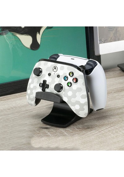 Çift Oyun Kumanda Standı - İkili Stand - Xbox One, Ps5, Ps4, Pc, Steelseries, Steam Evrensel Tasarım