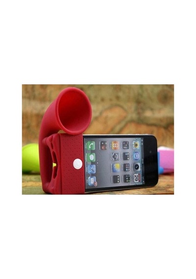 İphone 5 Ses Yükseltici Horn Speaker Açık Mavi