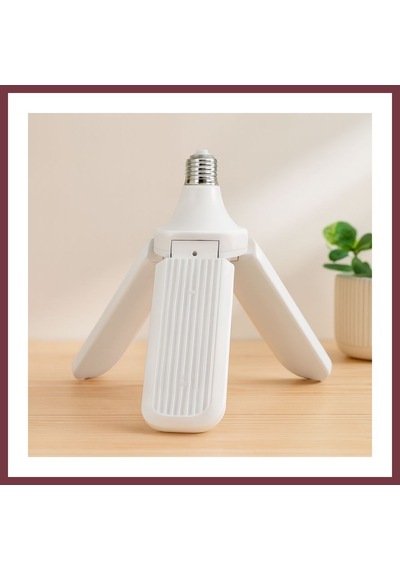 Storeşahin Pervane Model 3 Kollu Beyaz Led Ampul E27 24w Shn0720