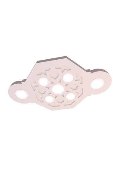 Motifpiyer Tavan Led Spotlu Göbeği-14-55x95cm-sekizgen