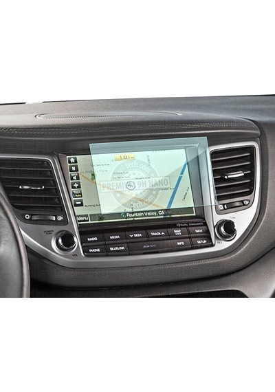Hyundai Tucson 2016-2018 Uyumlu 8 İnç Navigasyon 9h Nano Ekran Koruyucu