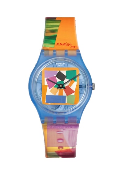 Swatch So28z127 Matisse's Nail Unisex Kol Saati Çok Renkli