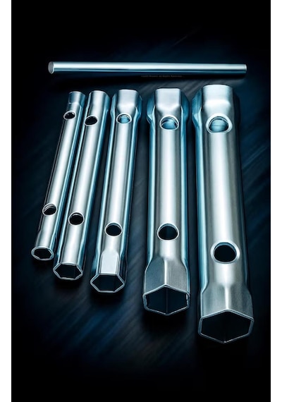 Lokma Anahtarı 8 - 17 Mm Arası 6 Parça Kovan Tipi