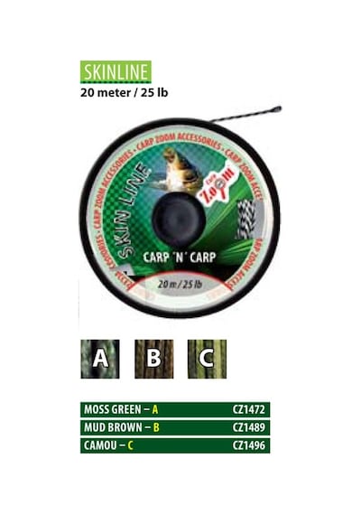 Cz 1472 Skin Line-Yosun Yeşili 25 Lb 20 Mt Çok Renkli