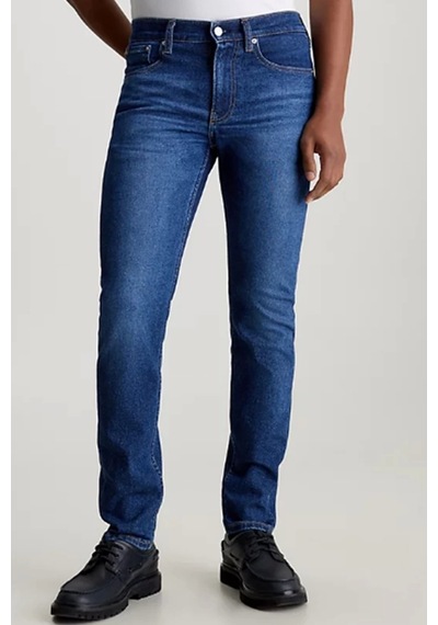 Calvin Klein Slım Taper Erkek Denim Jeans J30j324849-1bj DENİM