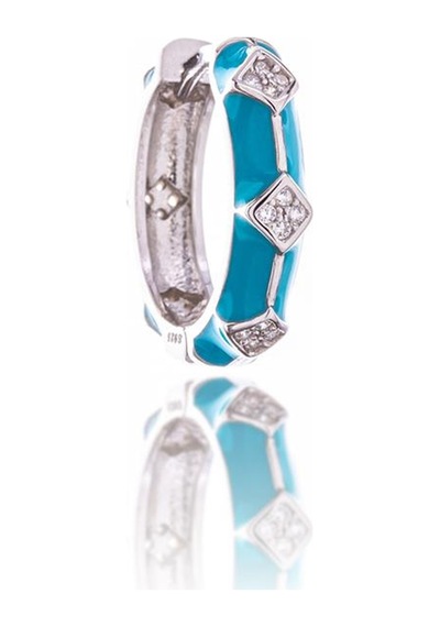 Gökyüzü Gümüş Küpe-382 Silver