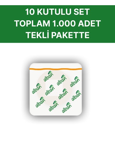 Enjeksıyon Flaster 22mm 1000 Adet 10'lu Paket