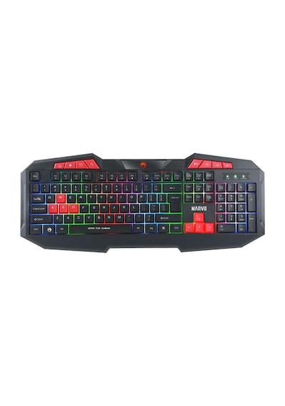 Marvo K602 Membrane Switch Kablolu Anti Ghost RGB Oyuncu Klavye