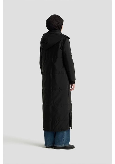 Armine Trend Kadın Kapitone Mont 24kt740 - Trend Model Siyah