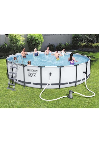 Bestway 56462 Büyük Prefabrik Aile Havuzu 549 x 122 CM